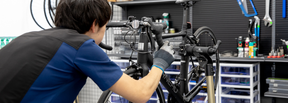 自転車も定期的なメンテナンスが重要