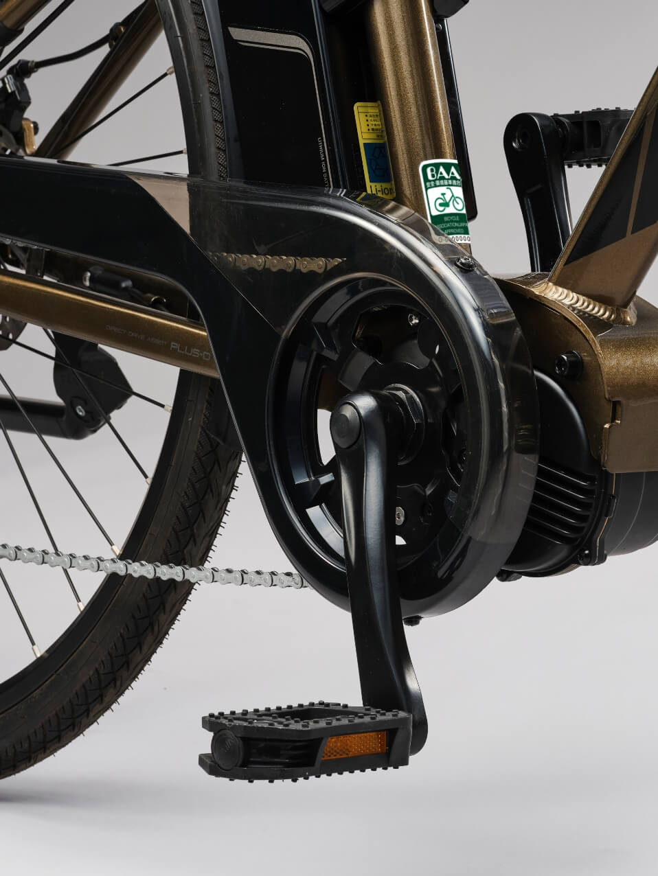 スケルトンのチェーンケース